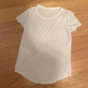COPY - White sheer lululemon t